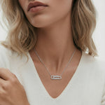 Collier de luxe à maillons ovales