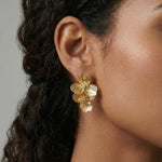 Golden Bloom Earrings