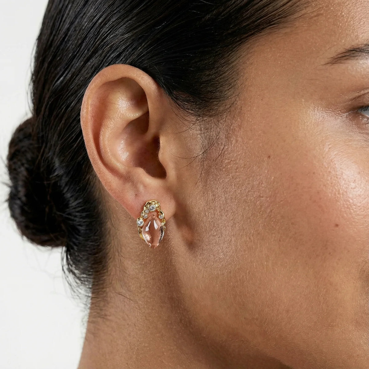 Coral Dreams Baroque Earrings