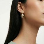 Boucles d'oreilles Croix en Nacre d'Abalone