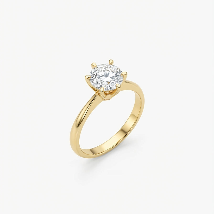Aurelia Round Solitaire
