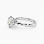 Éclat Blanc Round Solitaire