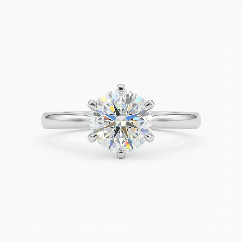 Solitaire rond Montclair