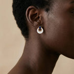 Boucles d'oreilles en forme de larme céleste