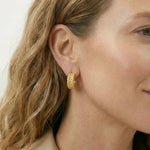 Twisted Confidence Hoop Earrings