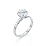 Éclat Blanc Round Solitaire