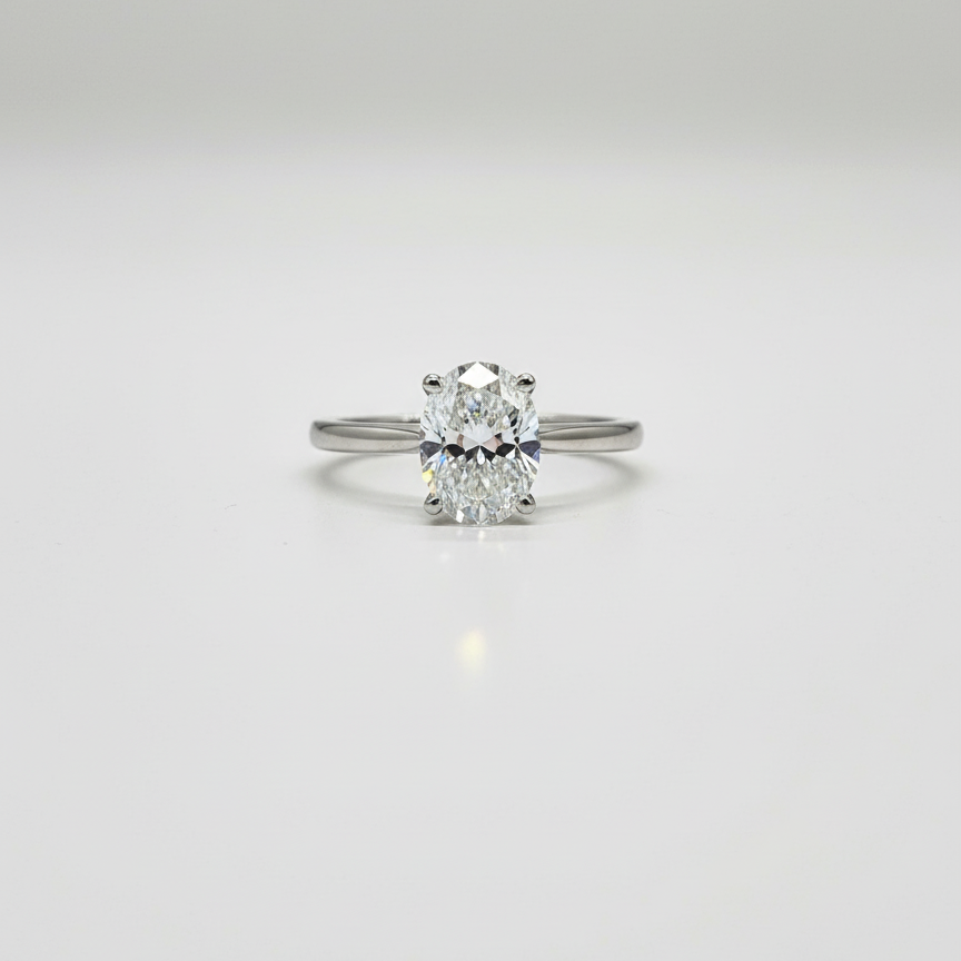 Solitaire ovale Eternal Solis