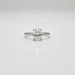Solitaire ovale Eternal Solis
