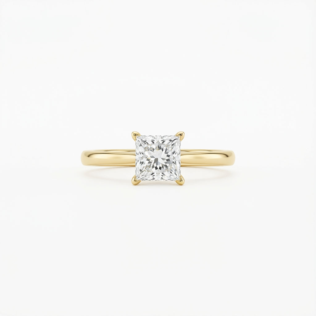 Celeste Cushion Solitaire